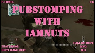 PUBSTOMPING with Iamnuts - [CoD MW3 Wii] WiiMote GP (UK) #1