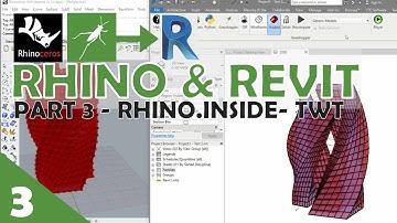 3 Rhino & Revit  - Twist Twin Towers (Rhino7 Rhino.Inside through Revit)