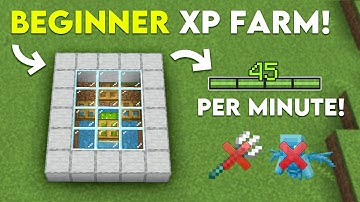 Minecraft NEW XP Farm in Bedrock Edition 1.21 (MCPE/Xbox/PS4/Nintendo Switch/Windows10)