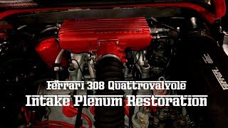Here's how i removed the intake plenum and throttle body, stripped
chipping paint, powder coated re-installed on car. now rear deck can
be ra...