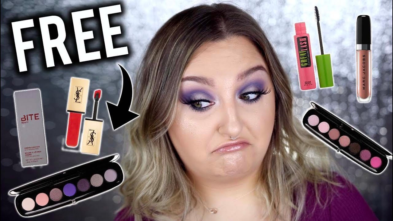 HOW TO GET FREE MAKEUP YouTube