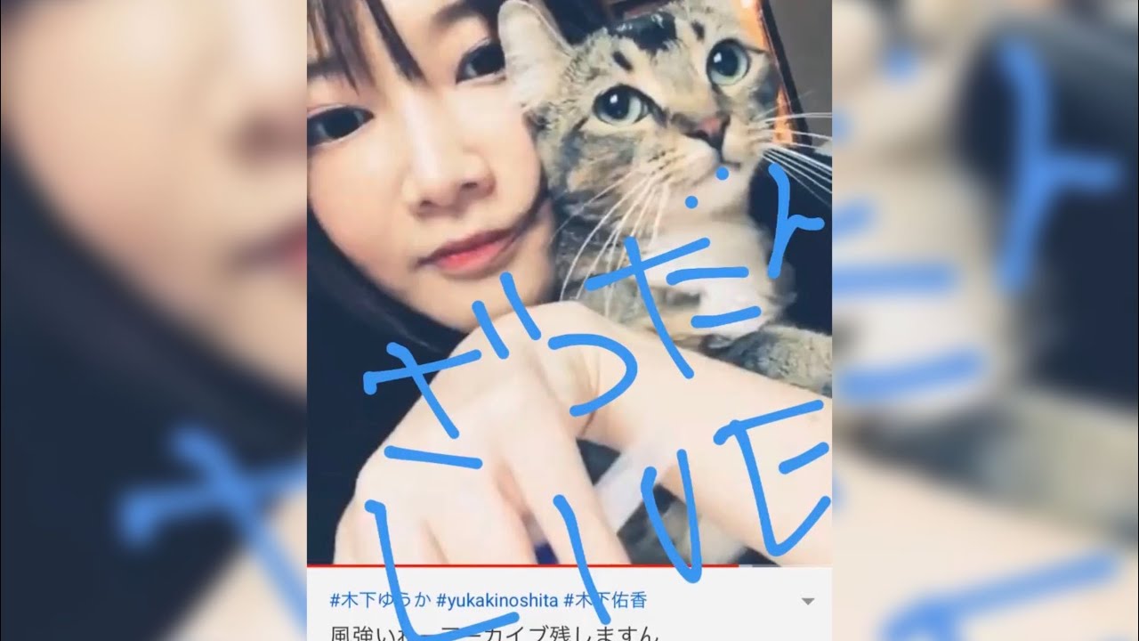 生放送 風強いねーアーカイブ残しません多分 Yuka Kinoshita木下ゆうか Youtubelive速報 生放送 風強いねーアーカイブ残しません多分 Yuka Kinoshita木下ゆうか Youtubelive速報