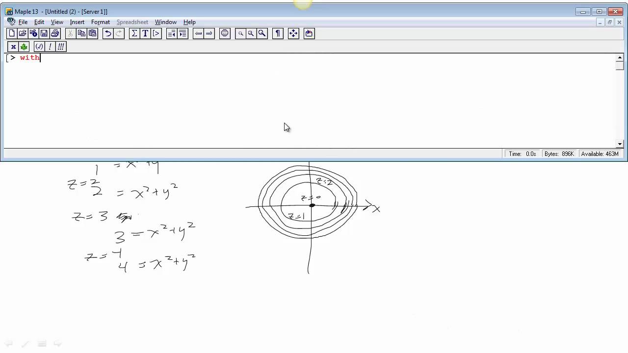 Level Curves Part 1 Elliptic Paraboloid Youtube