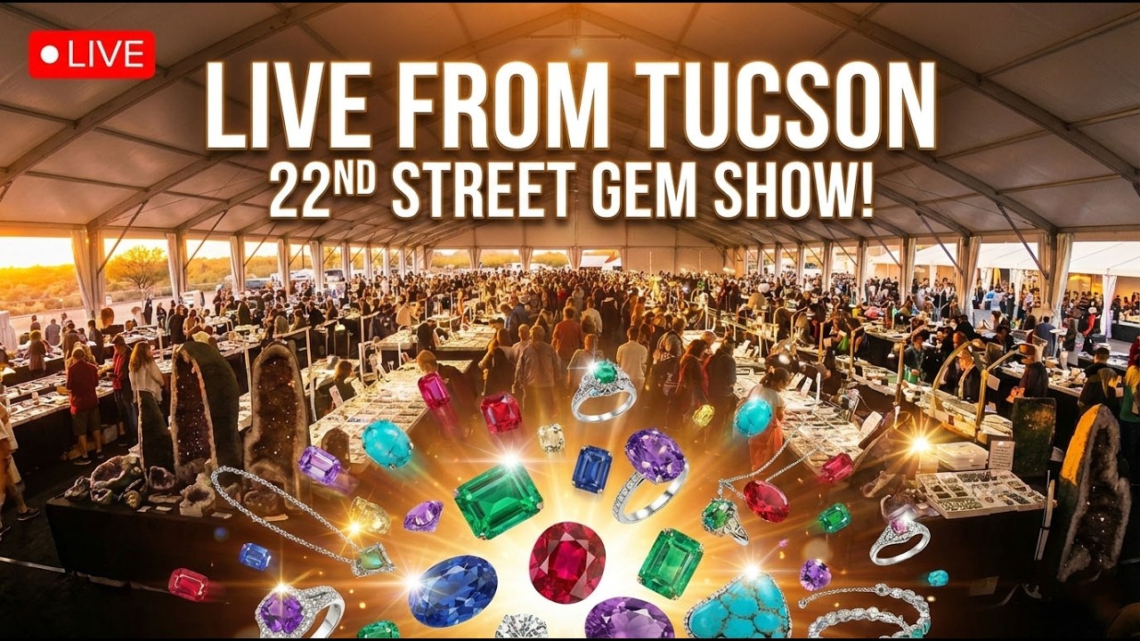 Live from Tucson  | Jewelry Deals, Auctions & Rare Gemstones Luxury Jewelry Network