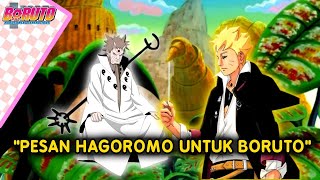 PESAN HAGOROMO UNTUK BORUTO-Boruto Two Blue Vortex chapter 10-fanfic