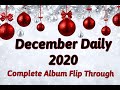 December Daily 2020: Complete Album Flip Through