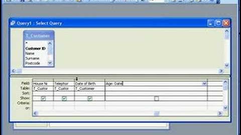 2.25 DateDiff - Calculating Age in Access using Date of Birth