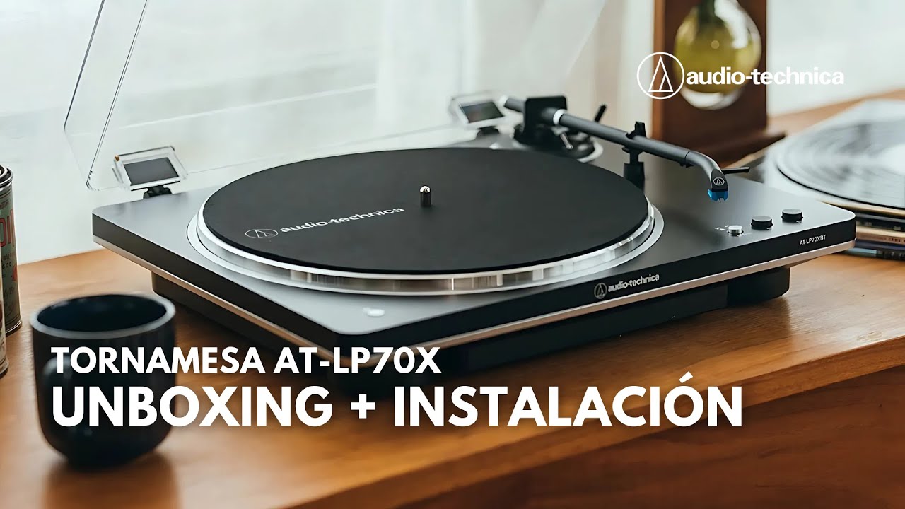 Audio-Technica AT-LP70X Turntable: Unboxing + Installation - YouTube