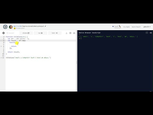 Javascript Challenges - How to Uppercase The First Letter in Each Word - YouTube Javascript Challenges - How To Uppercase The First Letter In Each Word - Youtube