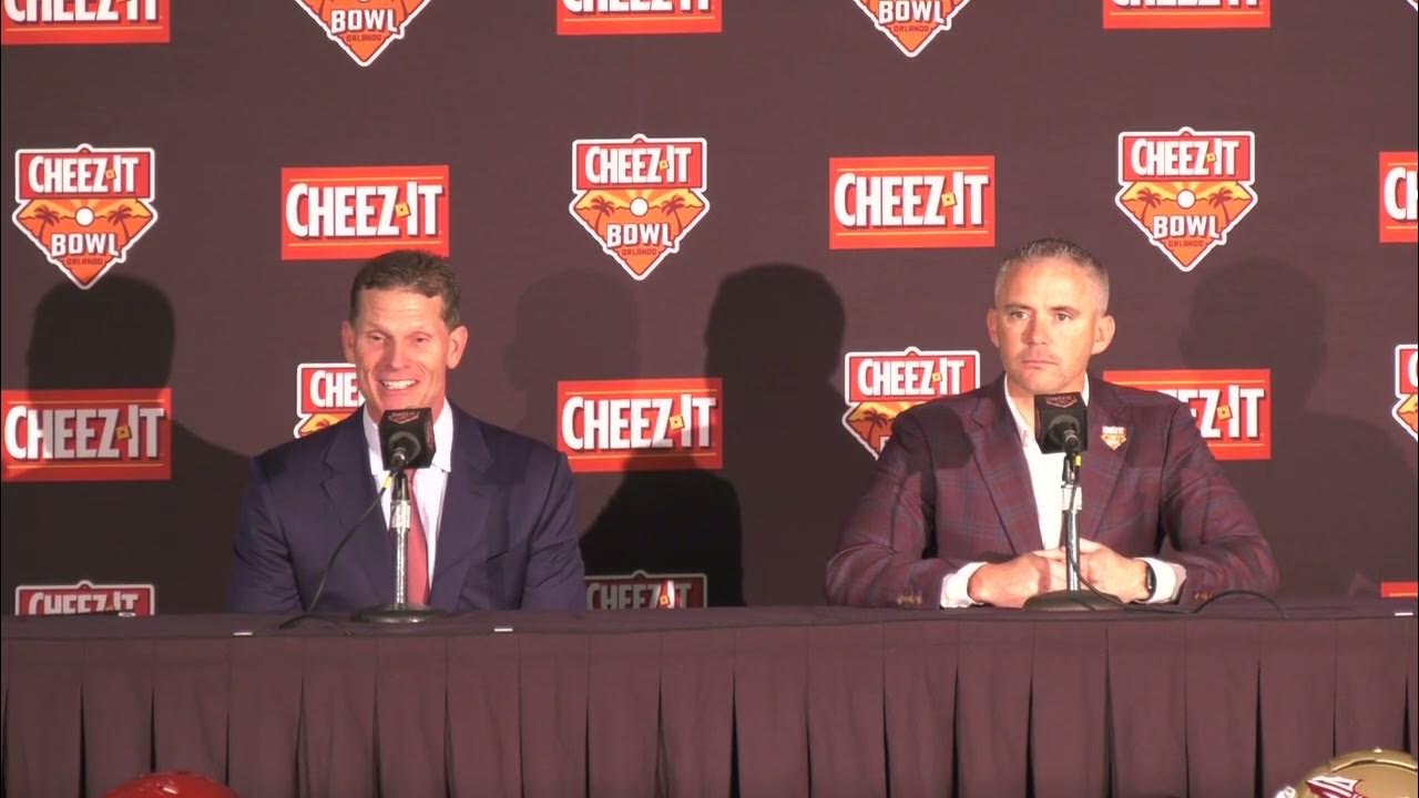 Brent Venables and Mike Norvell Joint Press Conference CheezIt Bowl