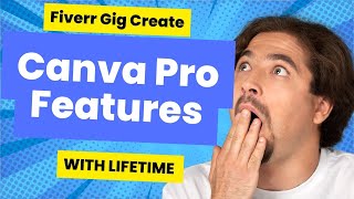 How to Use canva pro free team link Pro Features and Create Fiverr Gig