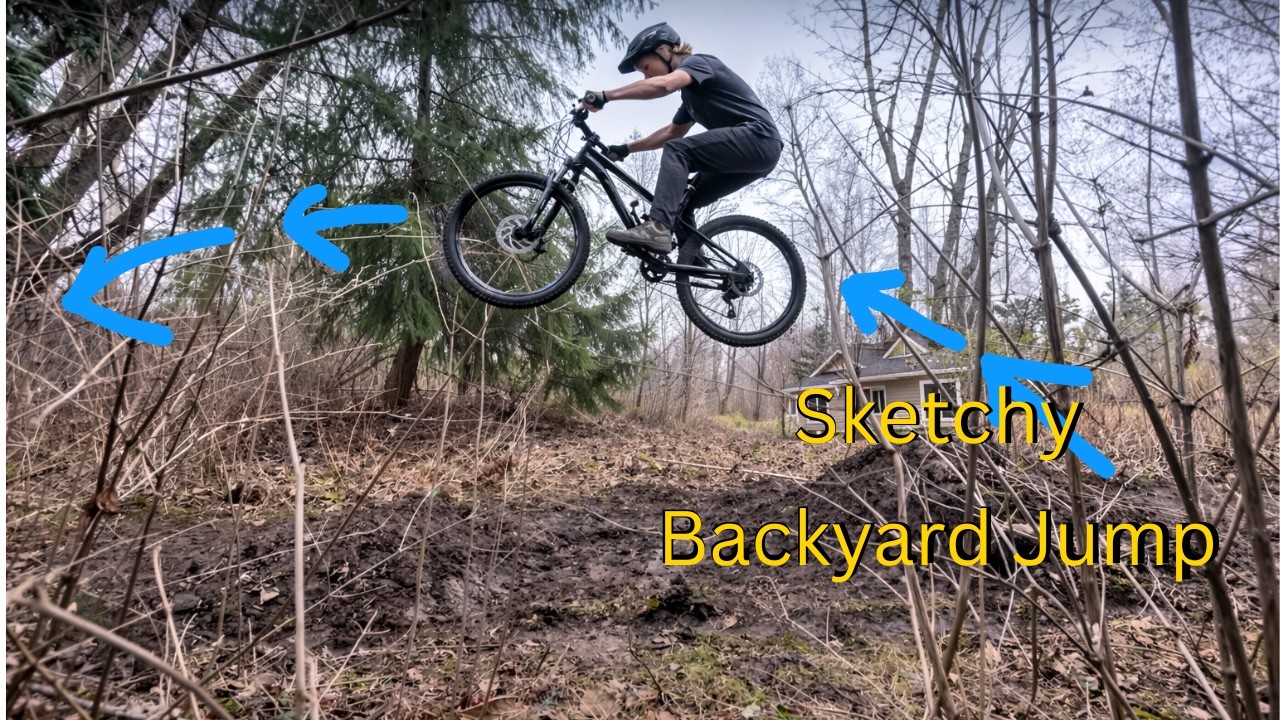 Backyard MTB Jump Build – Part 1