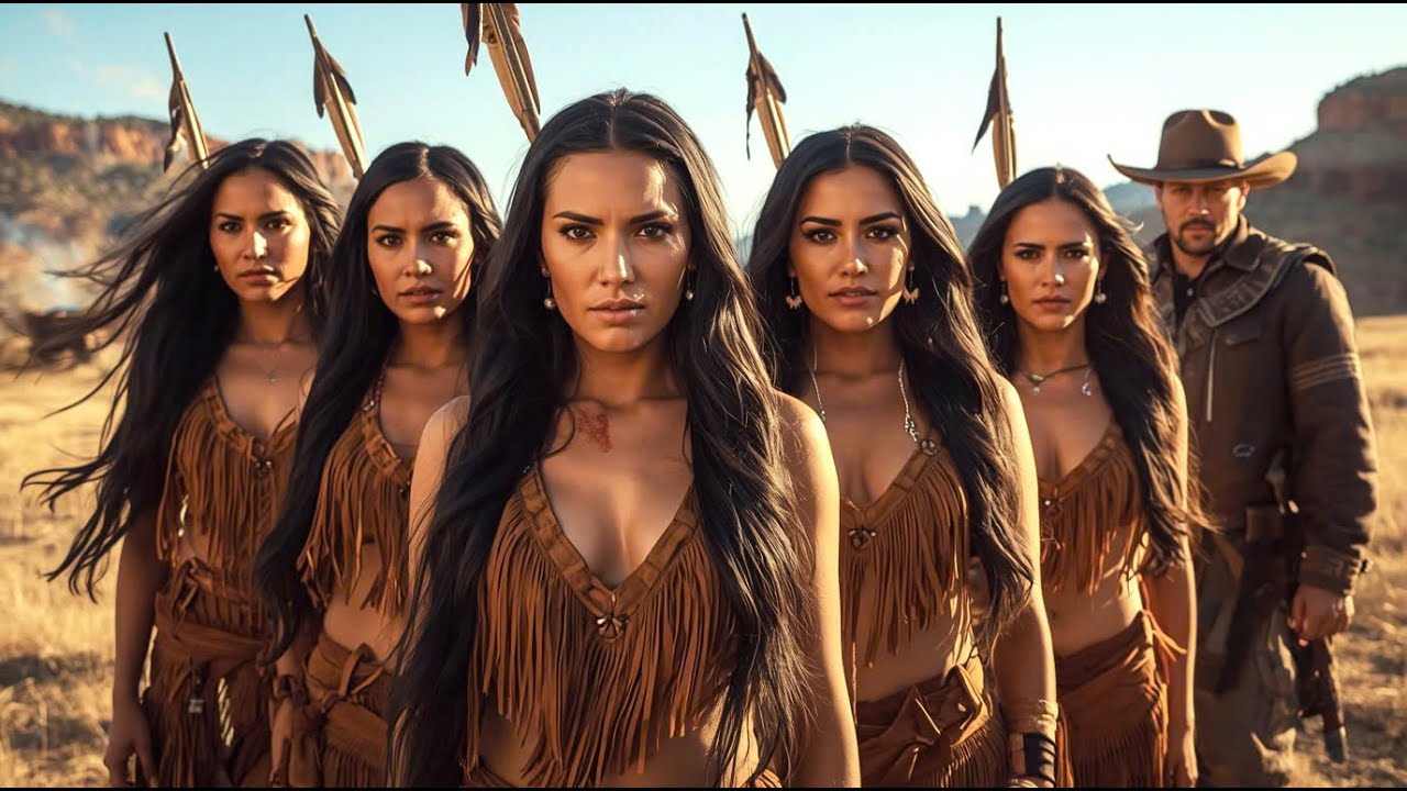 El ganadero entró al pueblo de las viudas apaches… y ninguna pensaba dejarlo salir vivo.