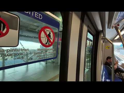 LRT Kelana Jaya Line - USJ7 to Subang Alam [95] - YouTube