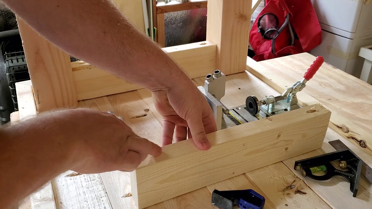 Harbor Freight pocket hole Jig trick! YouTube