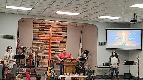 Sermon: God sent a champion.                      ...