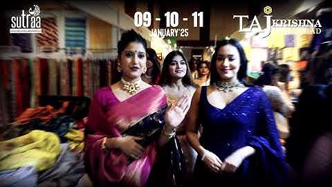Hyderabad | Taj Krishna | 9th 10th & 11th January 2025 #sutraaexhibition #hyderabad  #shopping