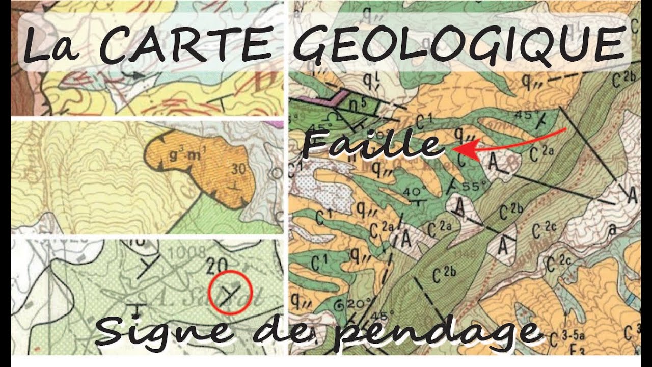 La CARTE GEOLOGIQUE (par Mme Ruault-Djerrab)