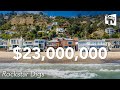 Luxury $23 MILLION Malibu Beachfront Tour - Home of Candy Spelling