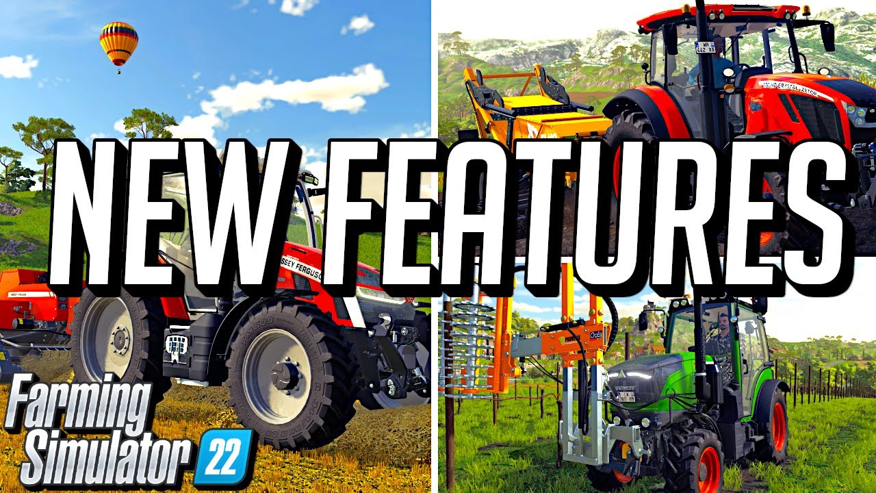 FARMING SIMULATOR 22, ALL NEW FEATURES AND GAMEPLAY