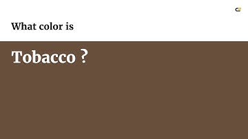 Tobacco color #684f3c hex color - Brown color - Cool color 684f3c