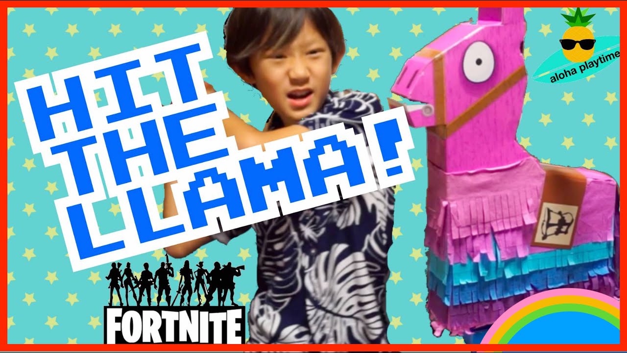 ラマを叩け Hit The Llama Fortnite Llama Pinata フォートナイトのラマのピニャータ Youtube ラマを叩け Hit The Llama Fortnite Llama Pinata フォートナイトのラマのピニャータ Youtube