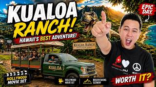 Kualoa Ranch is INSANE! 🤯 Hawaii’s Ultimate Adventure | Jurassic Valley