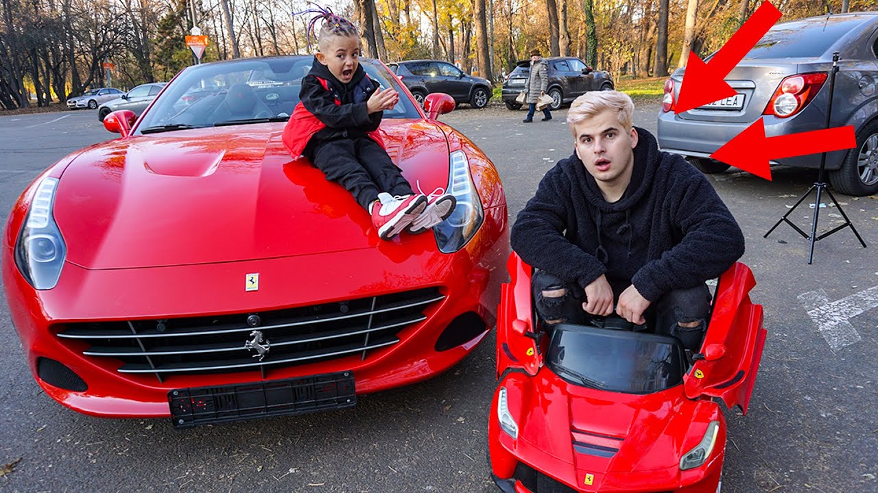 CURSA CU ZBIR IN FERRARI