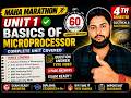 L01 | Microprocessor Unit 1 Maha Marathon 🔥 | 8085 & 8086 Complete in 60 Minutes | Diploma Exam 2026