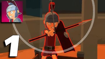 Gladiator Hero of the Arena - Gameplay Part 1 Levels 1-8 (Android,iOS)