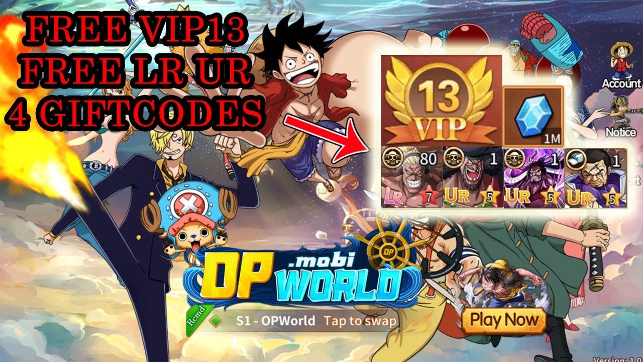 Pirate King OP World Codes in 2023