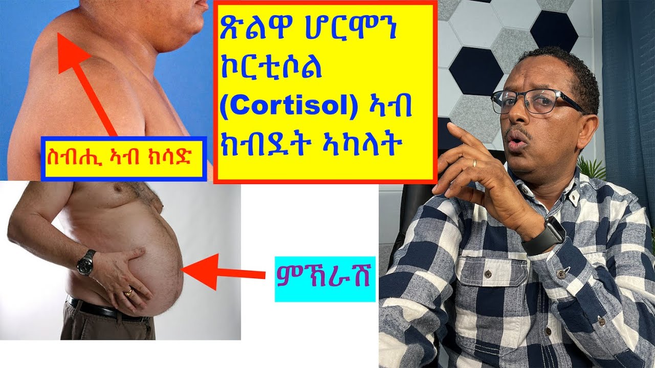 ልዑል ክብደት ኣካላትን ሆርሞን ኮርቲሶልን ( Weight Gain & Cortisol) YouTube