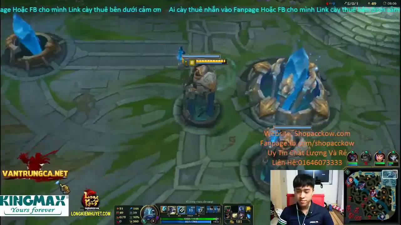 King of War - Fizz phải gọi là farm người mới đúng 6/8/2016