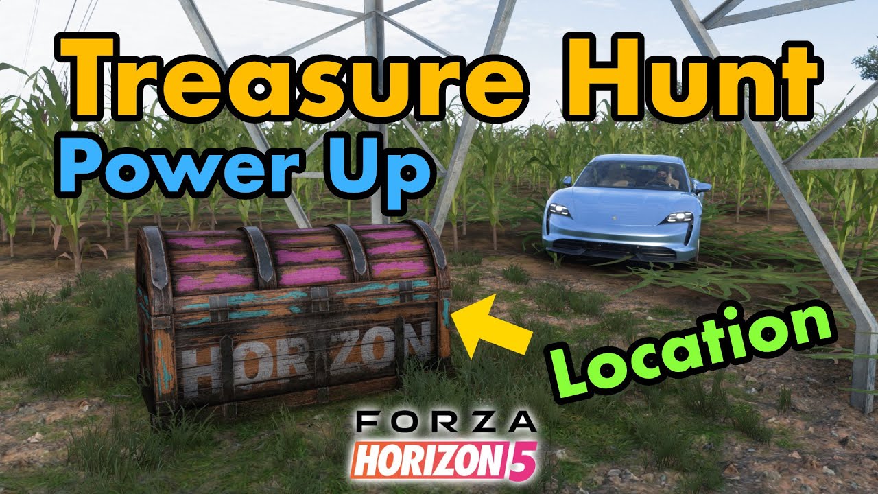 Treasure Hunt Power Up Forza Horizon 5 It’s time to get electric in
