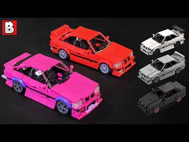 Lego BMW M3 E30 Speed Champions  Custom Models made from LEGO® Bricks /  MOCs