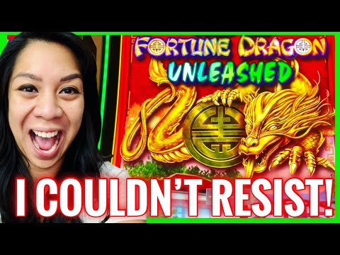 COULDN'T HELP but play TRIPLE FORTUNE DRAGON UNLEASHED as i was HEADED OUT!