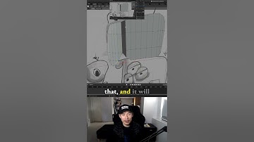 Alternative to fix overlapped vertices or edges - Low poly character in Blender - 1.5: Goofball Head