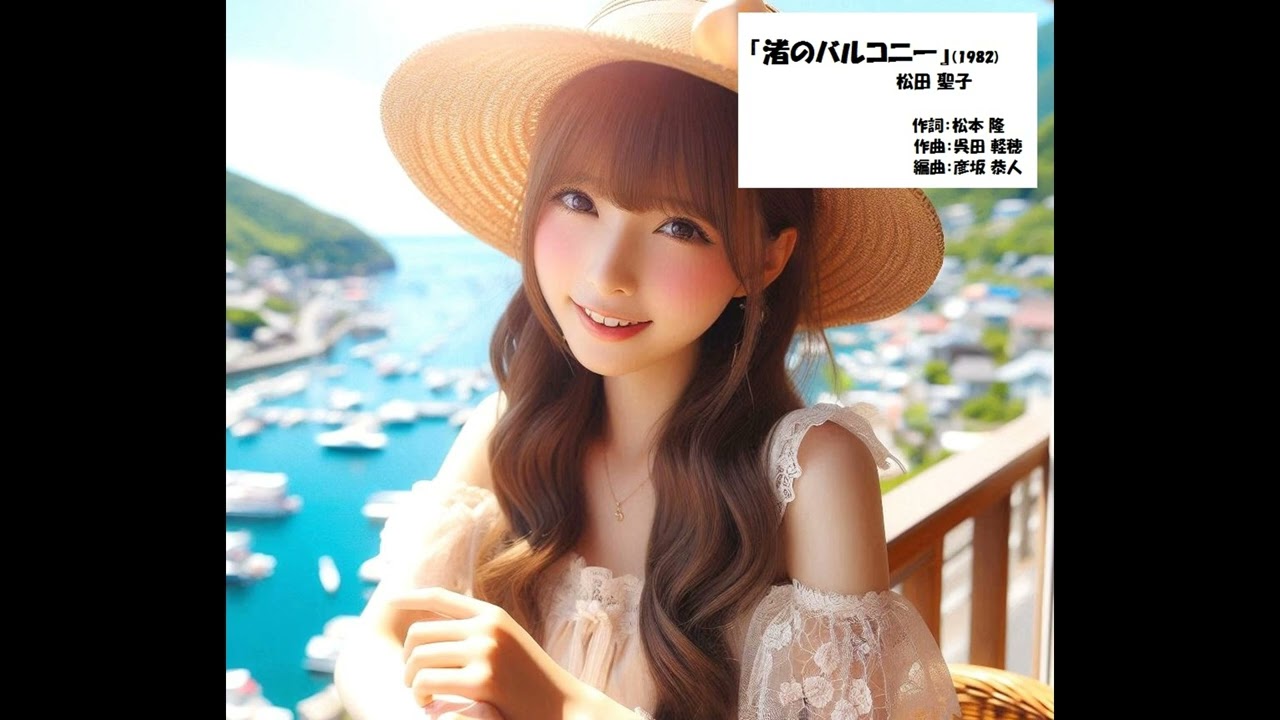 渚のバルコニー』(1982)松田聖子(作詞：松本隆/作曲：呉田軽穂