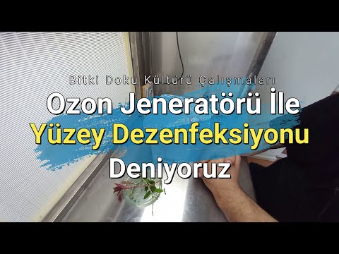 Ozon Gazı ile Yüzey Dezenfeksiyonu Deniyoruz