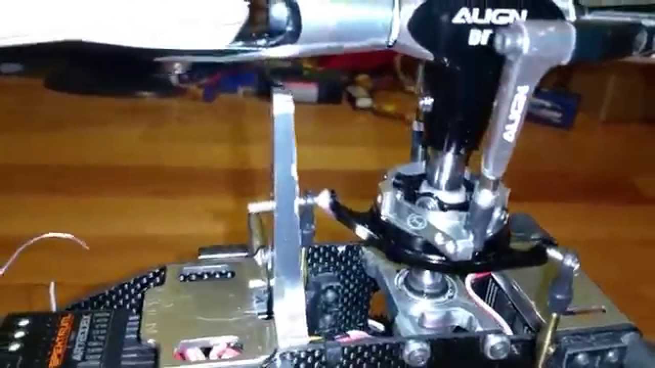 Trex 550e dfc mod and