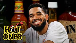 Karl-Anthony Towns Goes One on One Against Spicy Wings | Hot Ones
