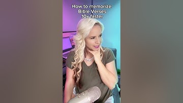 How to memorize scripture 10x faster!