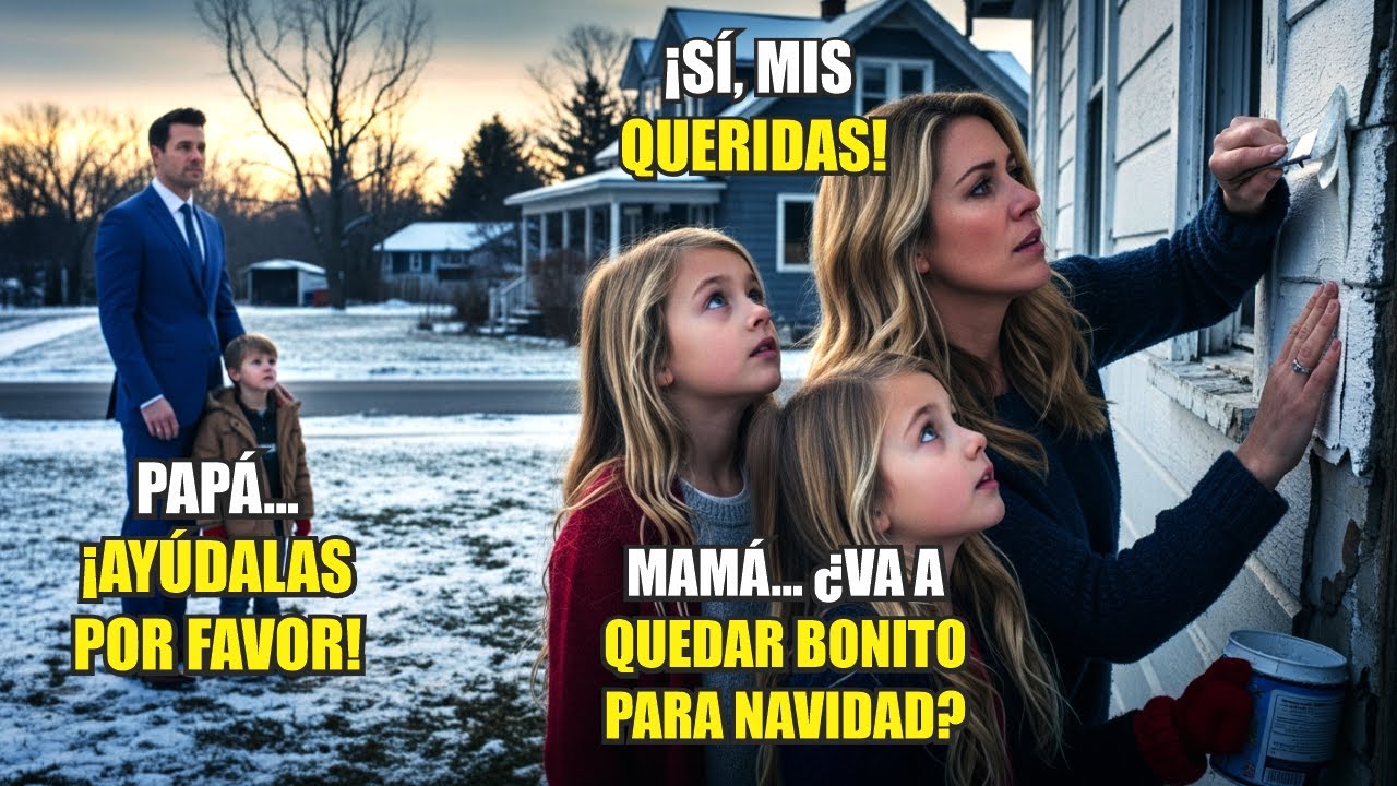 EL HIJO DE UN MILLONARIO VE A UNA MADRE POBRE CON MELLIZAS Y LE PIDE ALGO INCREÍBLE A SU PADRE