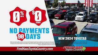 Fred Haas Toyota Country | Our Biggest Sale of the Summer | New Toyotas