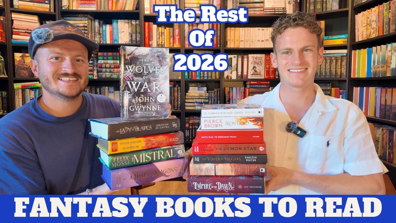 Fantasy Books to Read for the Rest of 2026...