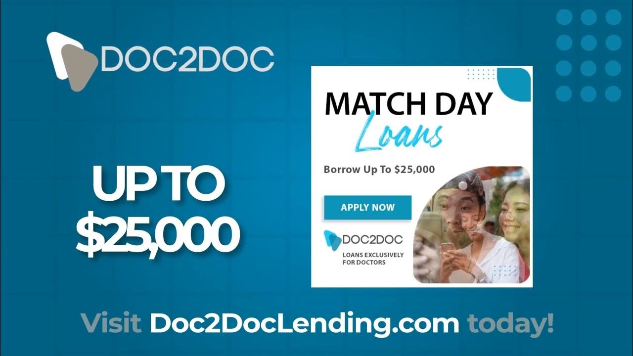 Resident Match Day Loans by Doc2Doc matchday matchday2023 
