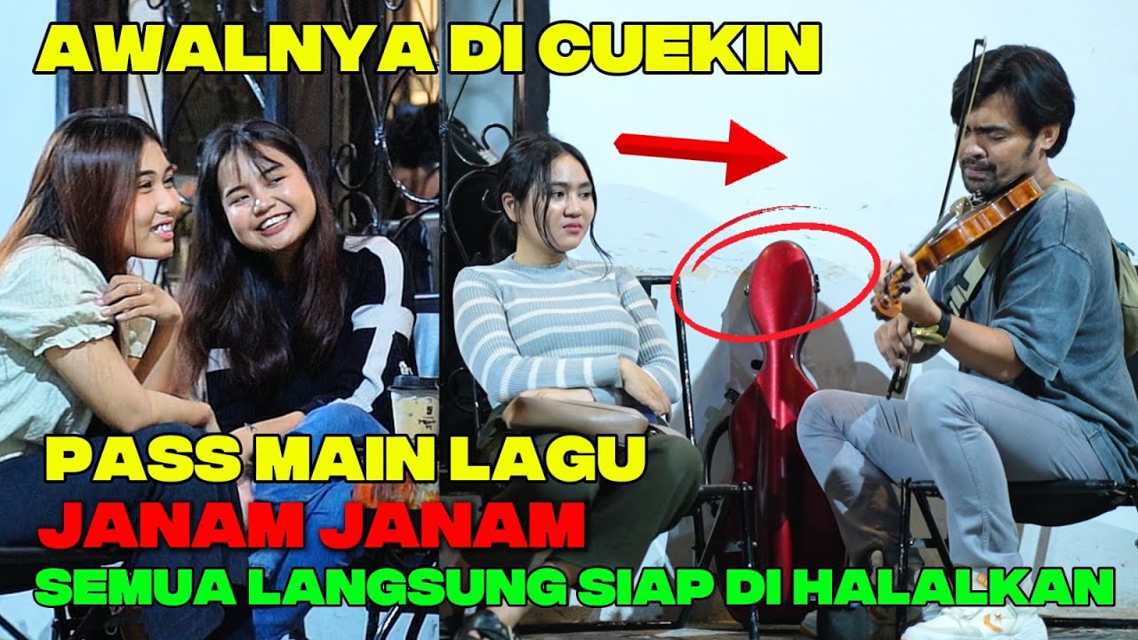 Awalnya dicuekin, pas main lagu janam-janam semua langsung siap dihalalkan..