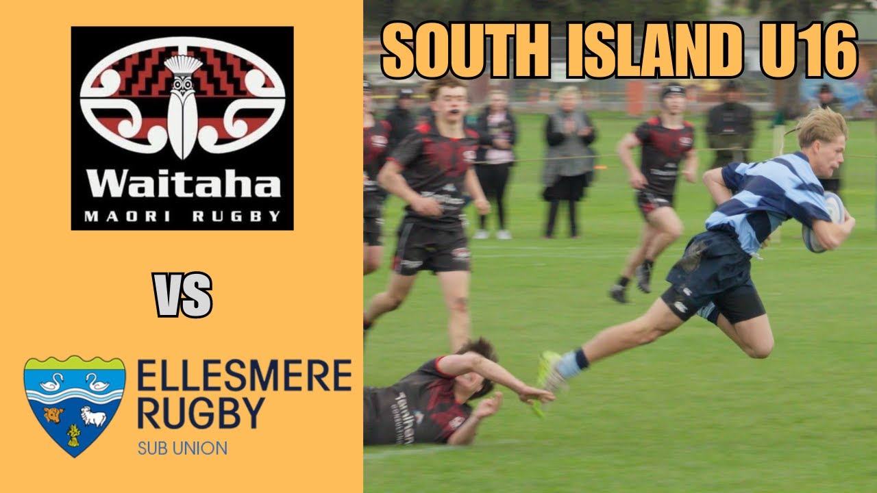 Waitaha Rugby Waitaha vs Ellesmere, South Island U16, 14th September 2024 - YouTube