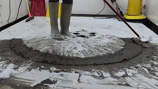 Hard wash the largest shaggy (sandy) round rug, satisfying, relaxing, ASMR, relaxing, clean rug by Miracle Rug Cleaning 7,334 views 1 month ago 26 minutes