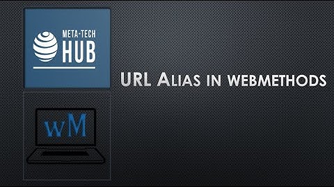 URL Aliases in Webmethods